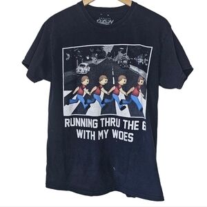 Popular Poison Beatles Style Drake Graphic Tee Size Medium